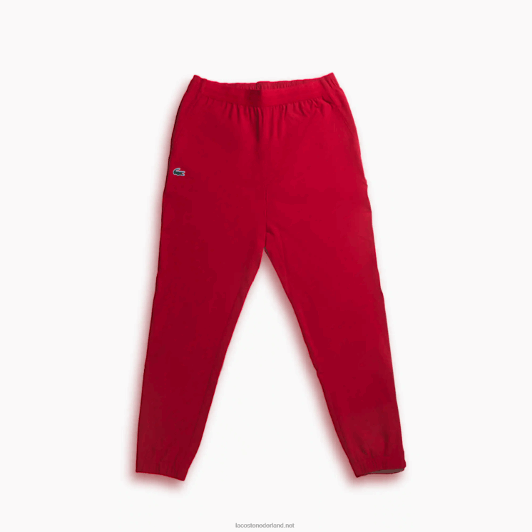 Lacoste sport x novak djokovic trainingsbroek 0828H1032 rood 240 Heren