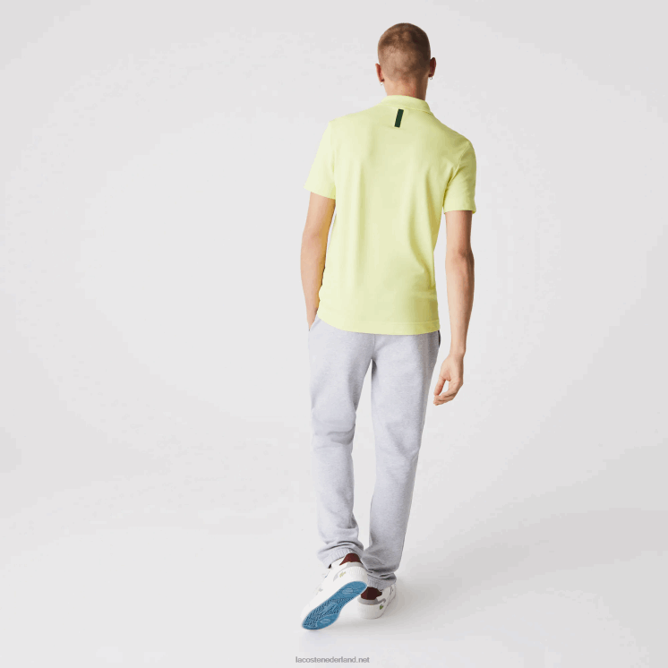 Lacoste sportieve trainingsbroek van tennisfleece 0828H1152 grijze chine ca Heren