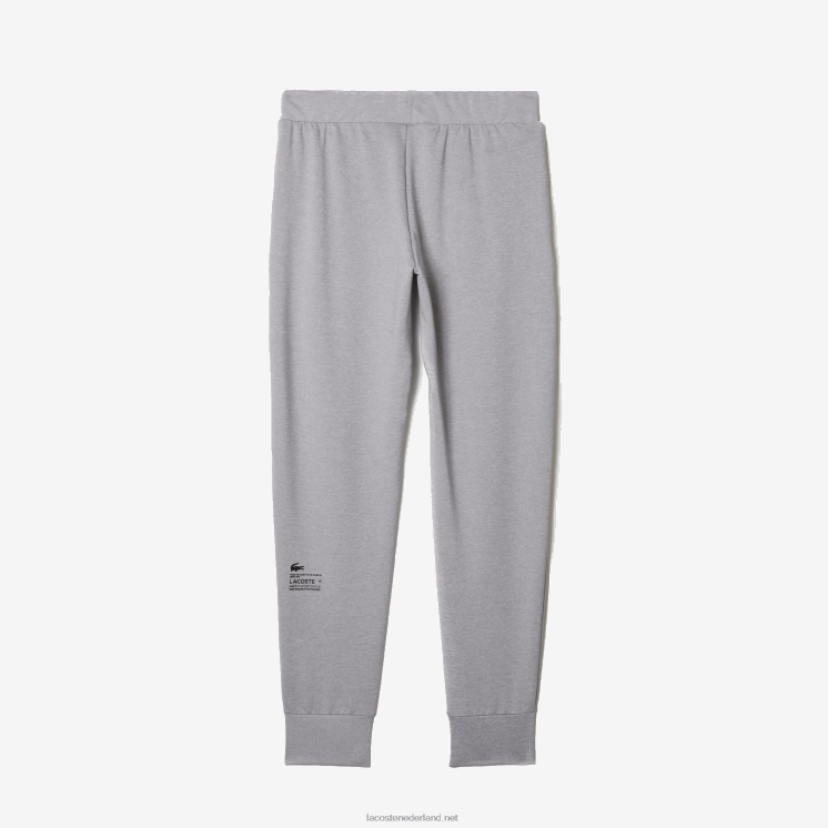 Lacoste sportieve tweelaagse trainingsbroek 0828H1073 chine lichtgrijs 9ya Heren
