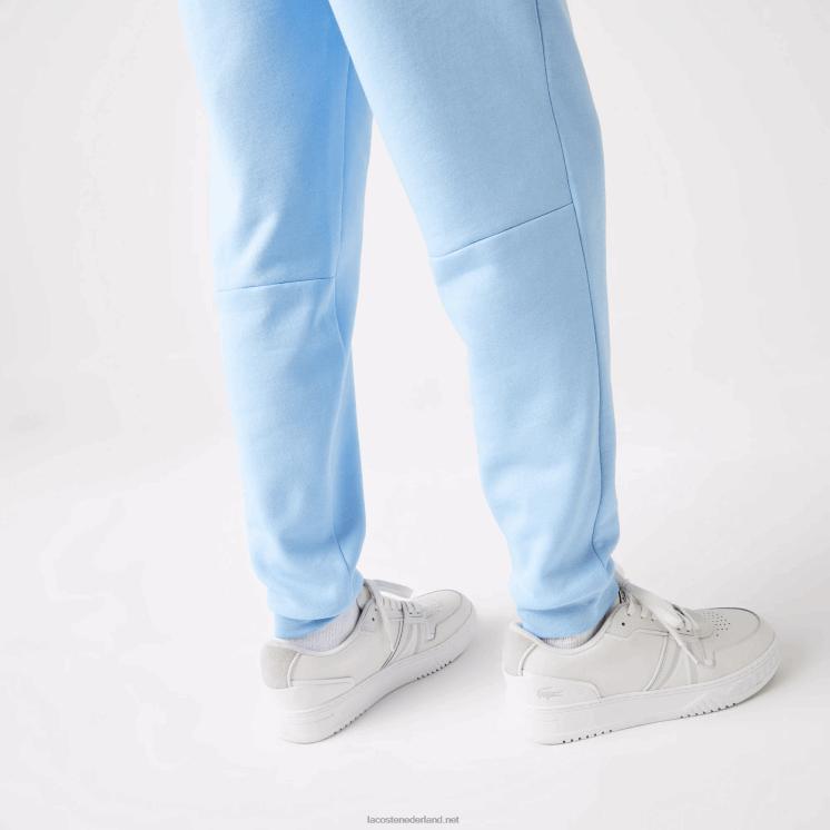 Lacoste taps toelopende fleece trainingsbroek 0828H1008 blauwe hbp Heren