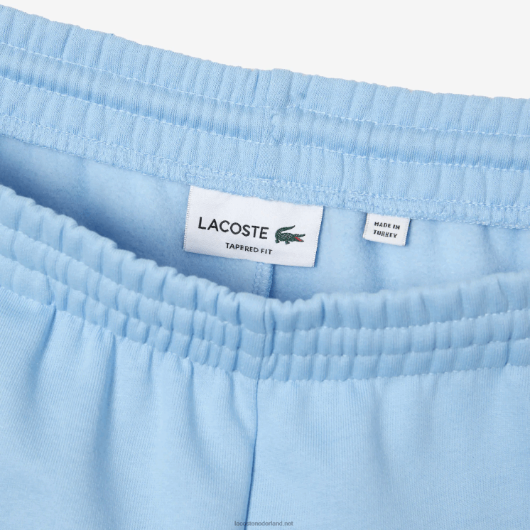 Lacoste taps toelopende fleece trainingsbroek 0828H1008 blauwe hbp Heren