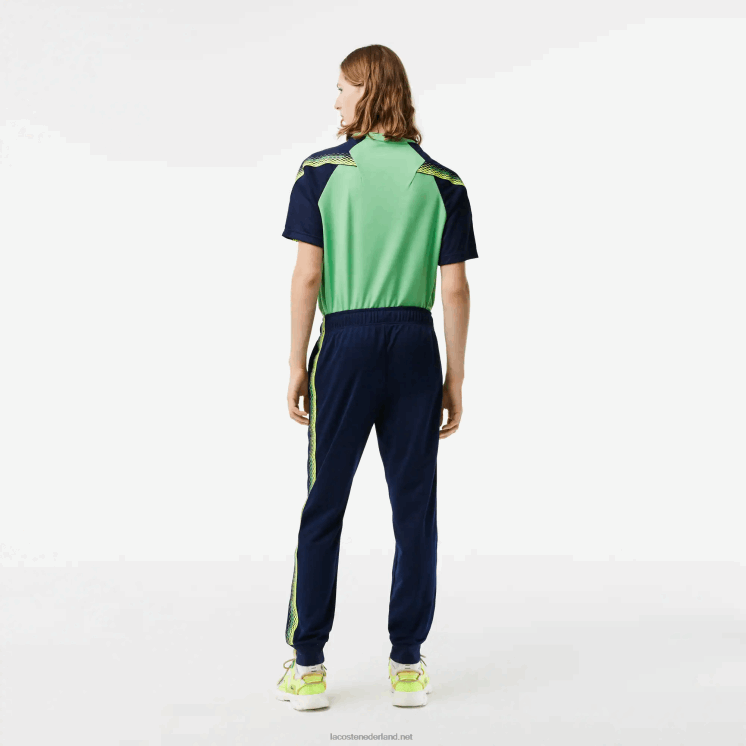 Lacoste tennis slijtvaste trainingsbroek 0828H305 marineblauw 166 Heren