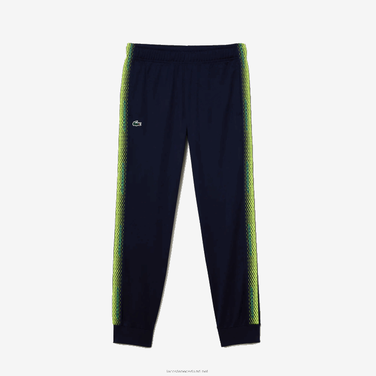 Lacoste tennis slijtvaste trainingsbroek 0828H305 marineblauw 166 Heren