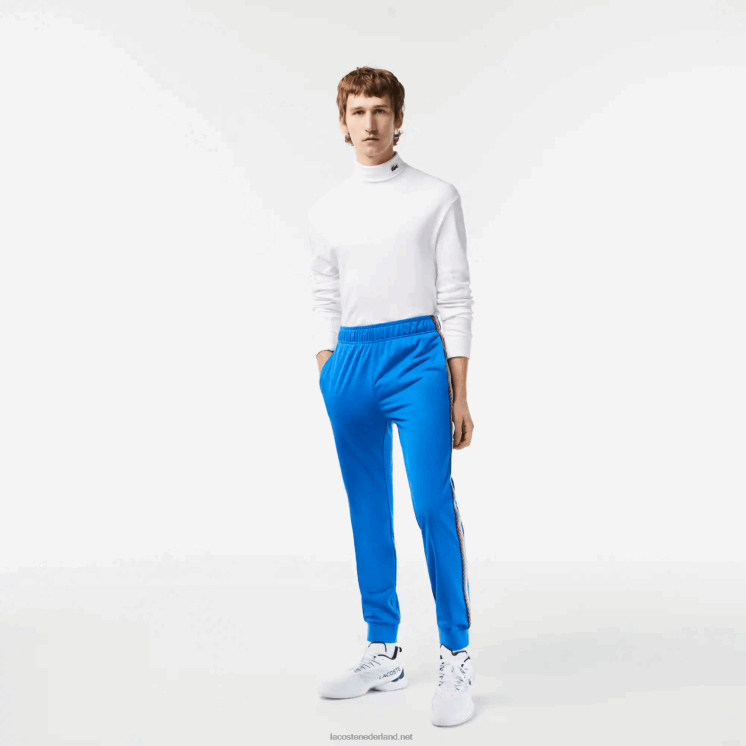 Lacoste tennis slijtvaste trainingsbroek 0828H306 blauwe kxb Heren