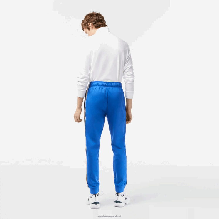 Lacoste tennis slijtvaste trainingsbroek 0828H306 blauwe kxb Heren