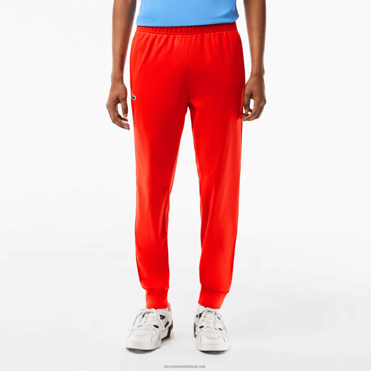 Lacoste tennis slijtvaste trainingsbroek 0828H307 rode s5h Heren