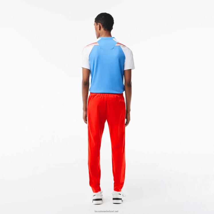Lacoste tennis slijtvaste trainingsbroek 0828H307 rode s5h Heren