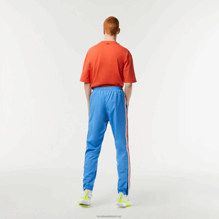 Lacoste trainingsbroek met normale pasvorm 0828H316 blauwe yiq Heren
