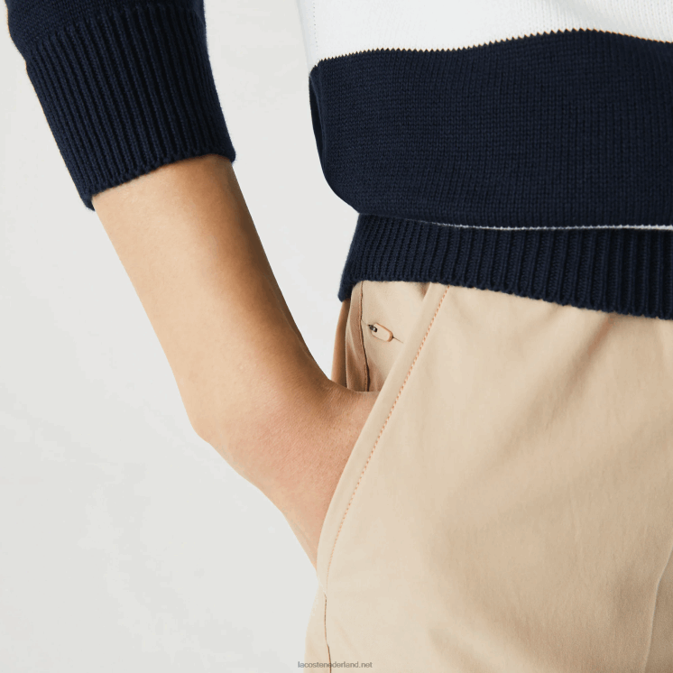 Lacoste waterafstotende trainingsbroek 0828H1118 beige c5u Heren