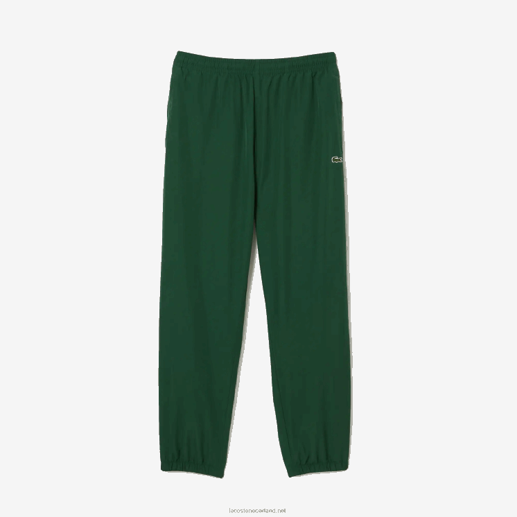 Lacoste waterafstotende trainingsbroek met normale pasvorm 0828H333 groen 132 Heren