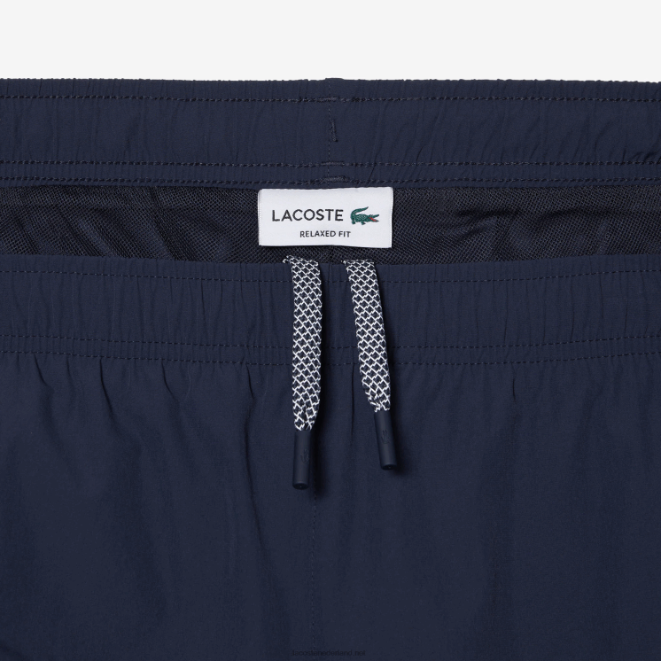 Lacoste waterdichte stretch trainingsbroek 0828H336 blauwe kxe Heren
