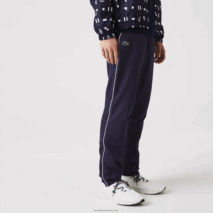 Lacoste sport tennis trainingspak 0828H1194 wit marineblauw r20 Heren