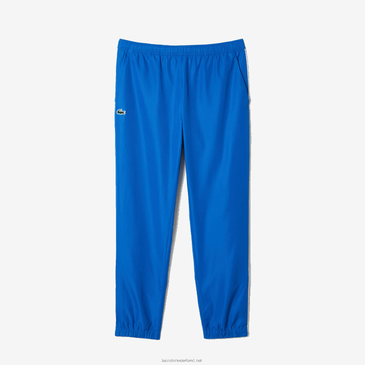 Lacoste tennis joggingbroek met normale pasvorm 0828H341 wit blauw wit wmi Heren