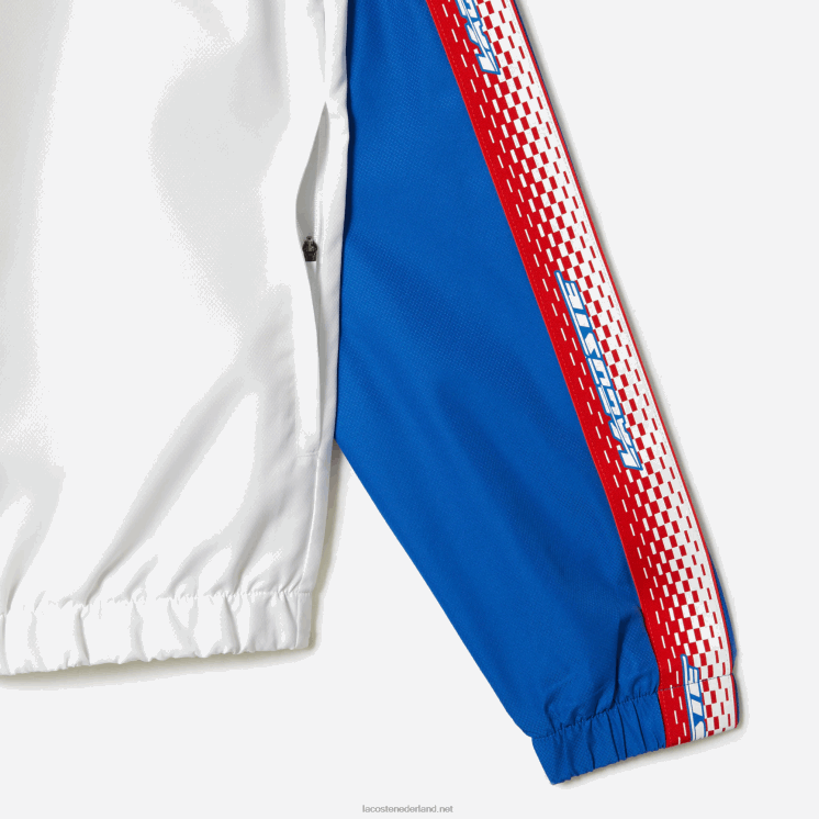 Lacoste tennis joggingbroek met normale pasvorm 0828H341 wit blauw wit wmi Heren
