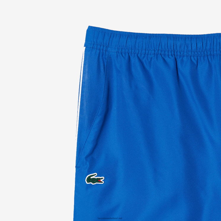 Lacoste tennis joggingbroek met normale pasvorm 0828H341 wit blauw wit wmi Heren