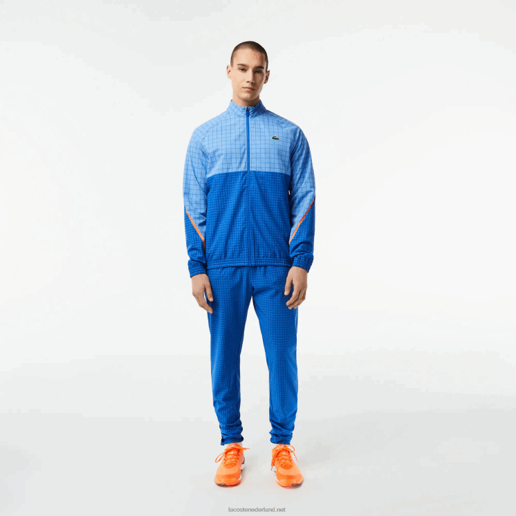 Lacoste tennis x novak djokovic joggingbroek 0828H269 blauwe yiq Heren