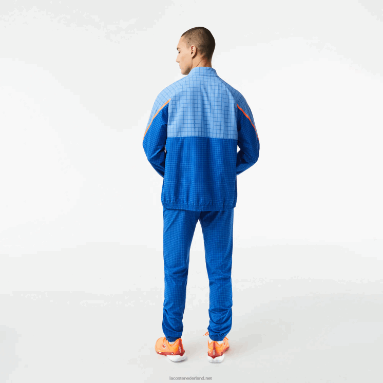 Lacoste tennis x novak djokovic joggingbroek 0828H269 blauwe yiq Heren