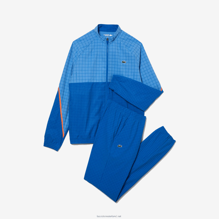 Lacoste tennis x novak djokovic joggingbroek 0828H269 blauwe yiq Heren