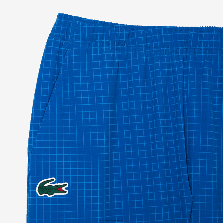 Lacoste tennis x novak djokovic joggingbroek 0828H269 blauwe yiq Heren
