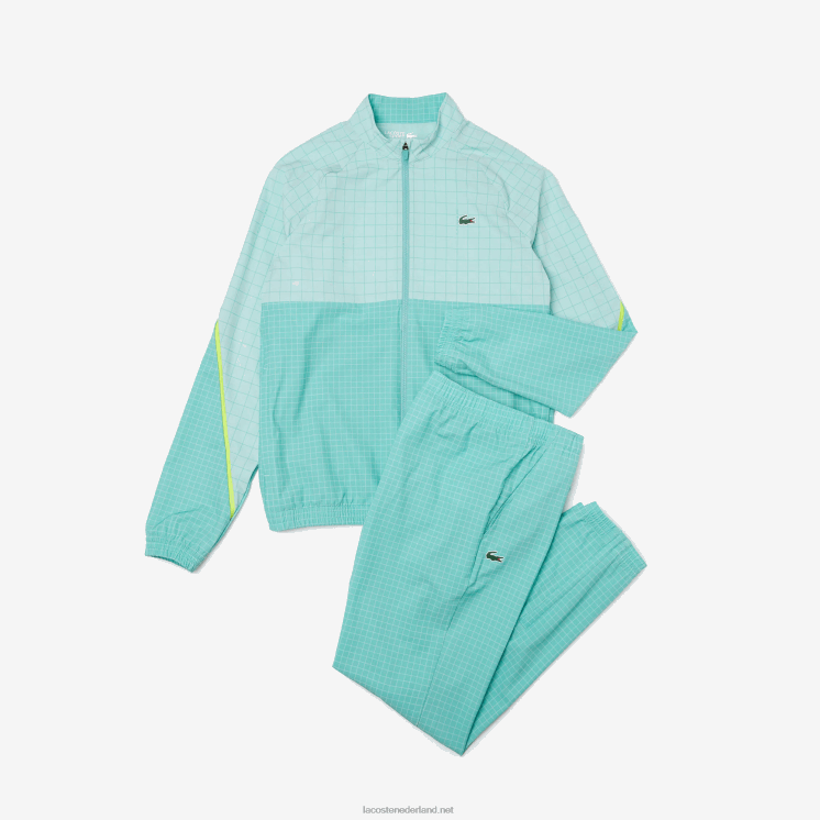 Lacoste tennis x novak djokovic joggingbroek 0828H270 lichtgroen cr5 Heren