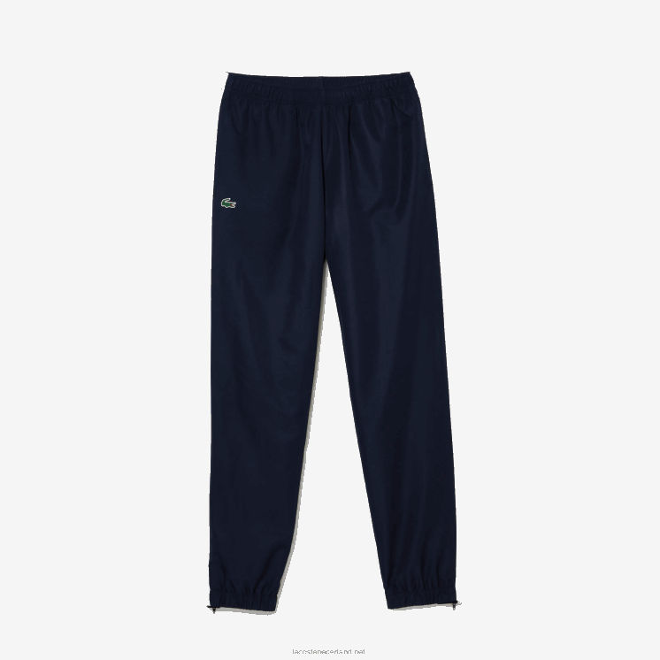 Lacoste tennistrainingspak met sportprint 0828H1172 marineblauw 423 Heren