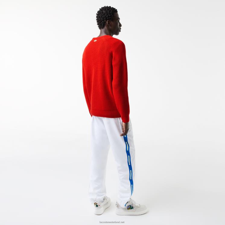 Lacoste krokodil trui 0828H1382 rood 240 Heren