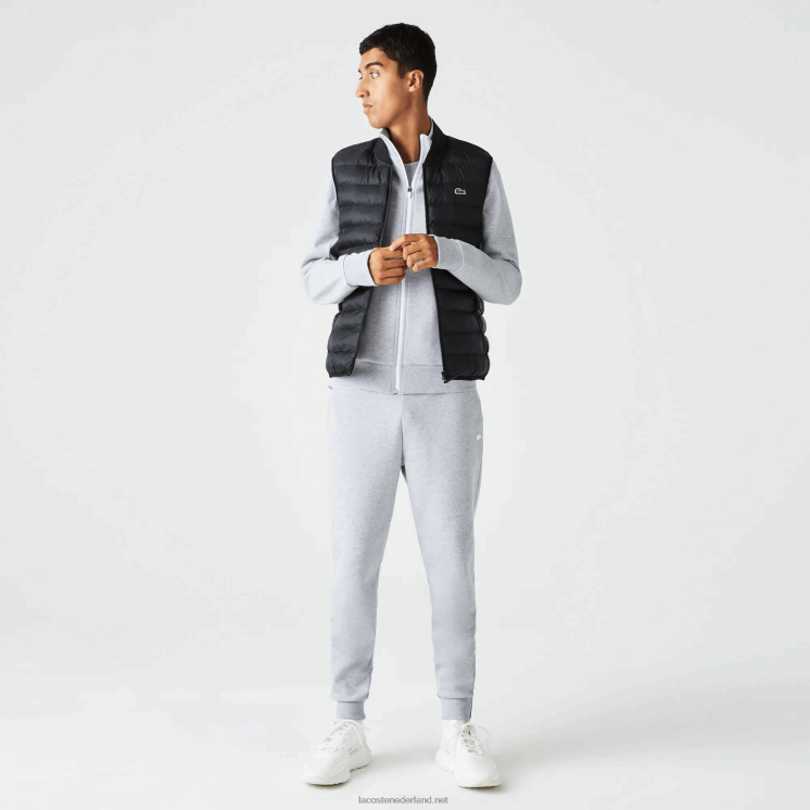 Lacoste gewatteerd waterafstotend vest 0828H1252 zwart 031 Heren