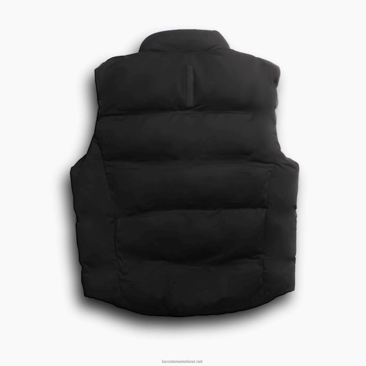 Lacoste opvouwbaar capuchonvest 0828H1259 zwart 031 Heren