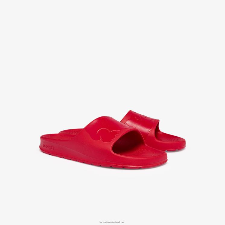 Lacoste croco 2.0 synthetisch logo dia's 0828H1811 rode rr1 Heren