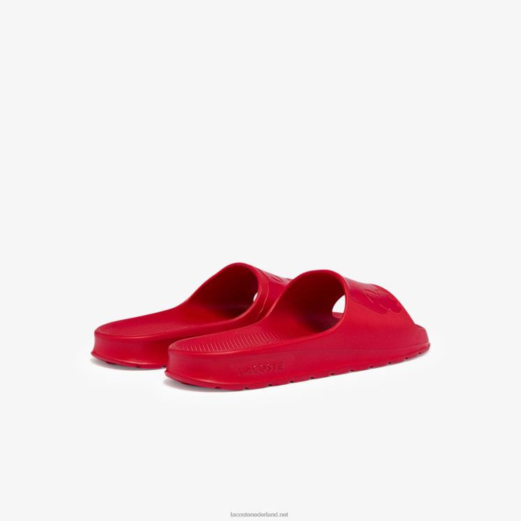 Lacoste croco 2.0 synthetisch logo dia's 0828H1811 rode rr1 Heren