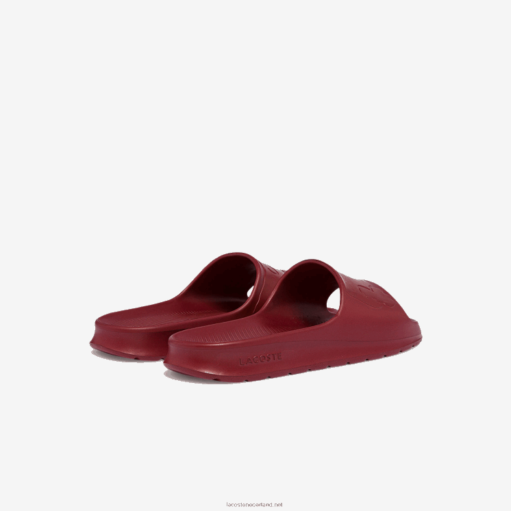 Lacoste croco 2.0 synthetisch logo dia's 0828H1813 donkerrood dr2 Heren