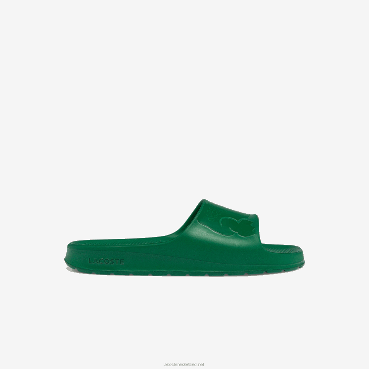 Lacoste croco 2.0 synthetisch logo dia's 0828H1814 groene gg2 Heren