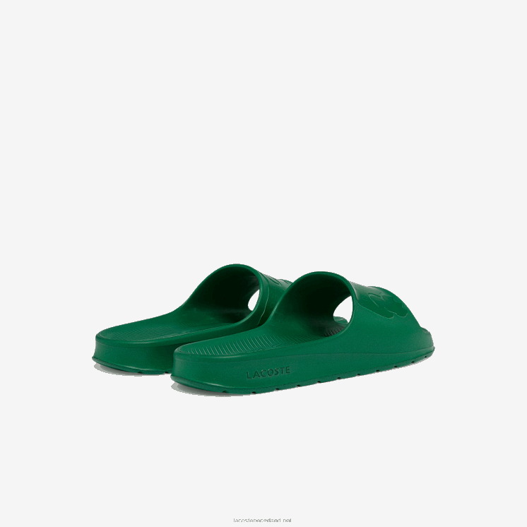 Lacoste croco 2.0 synthetisch logo dia's 0828H1814 groene gg2 Heren