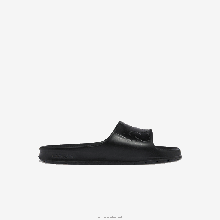 Lacoste croco 2.0 synthetisch logobandjes 0828H1831 zwart 02u Heren