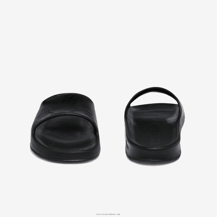 Lacoste croco 2.0 synthetisch logobandjes 0828H1831 zwart 02u Heren