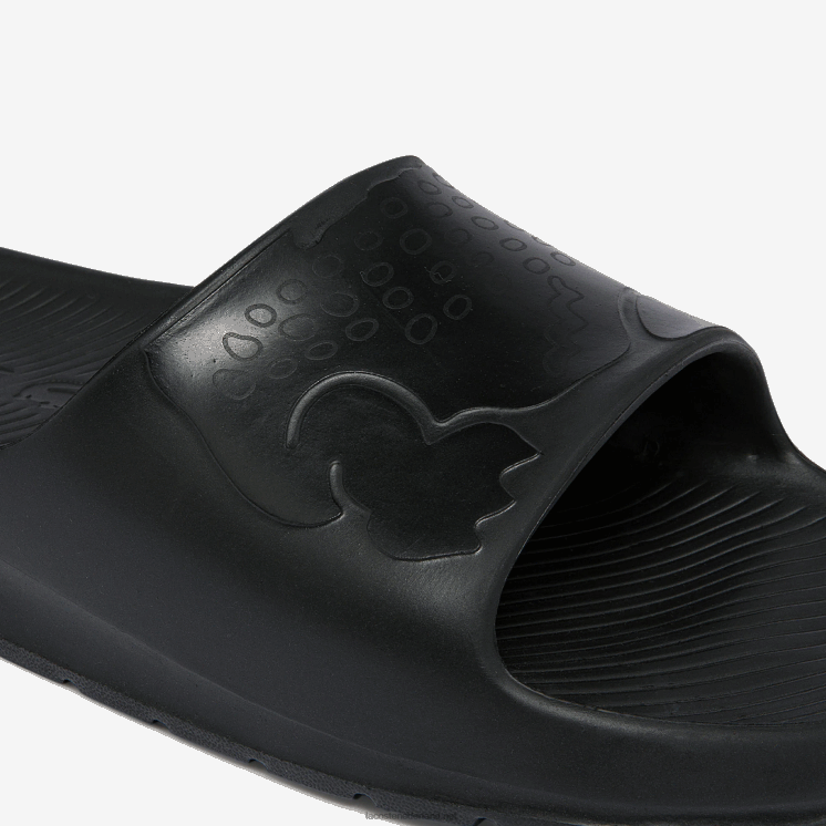 Lacoste croco 2.0 synthetisch logobandjes 0828H1831 zwart 02u Heren