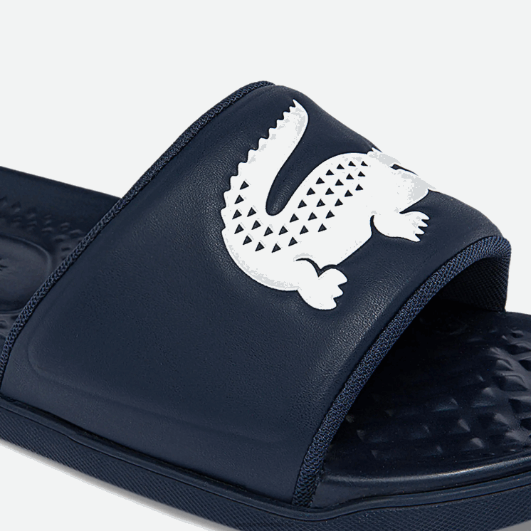 Lacoste croco dualiste synthetische glijbanen 0828H1877 marine & wit 092 Heren