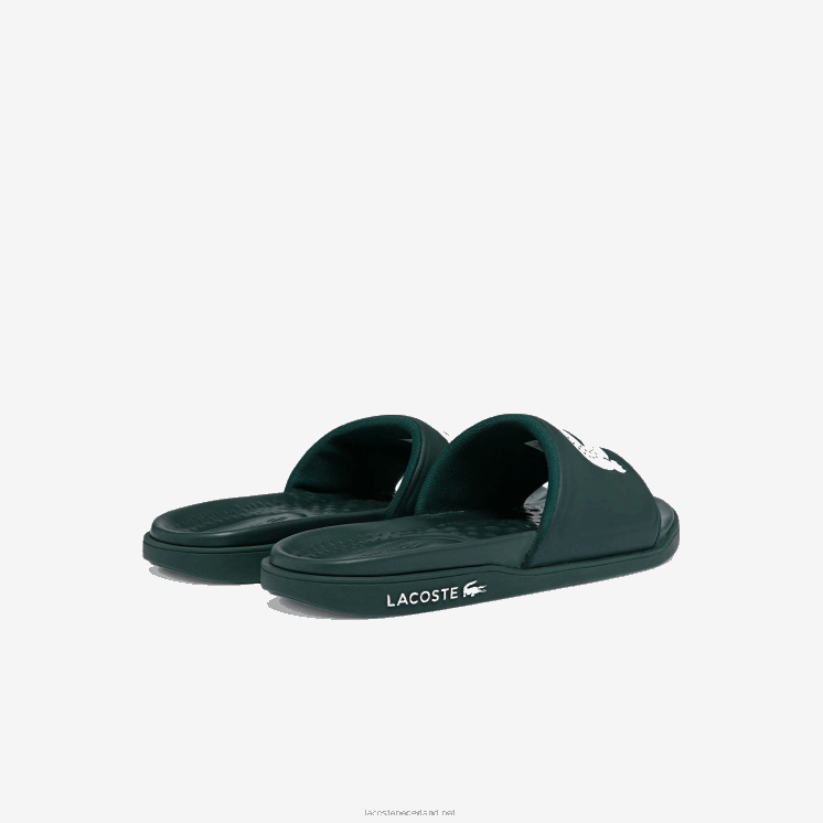 Lacoste croco dualiste synthetische logobandjes 0828H1764 donkergroen wit 2d2 Heren