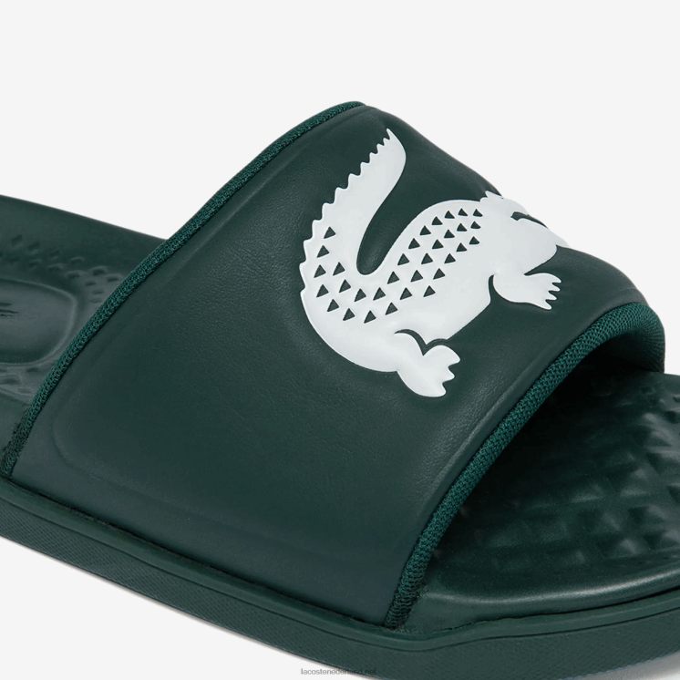 Lacoste croco dualiste synthetische logobandjes 0828H1764 donkergroen wit 2d2 Heren