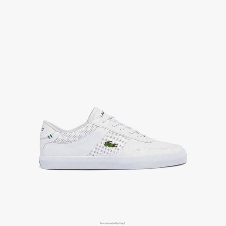 Lacoste Court Master leren sneakers 0828H1913 wit 21g Heren