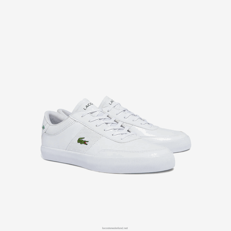 Lacoste Court Master leren sneakers 0828H1913 wit 21g Heren