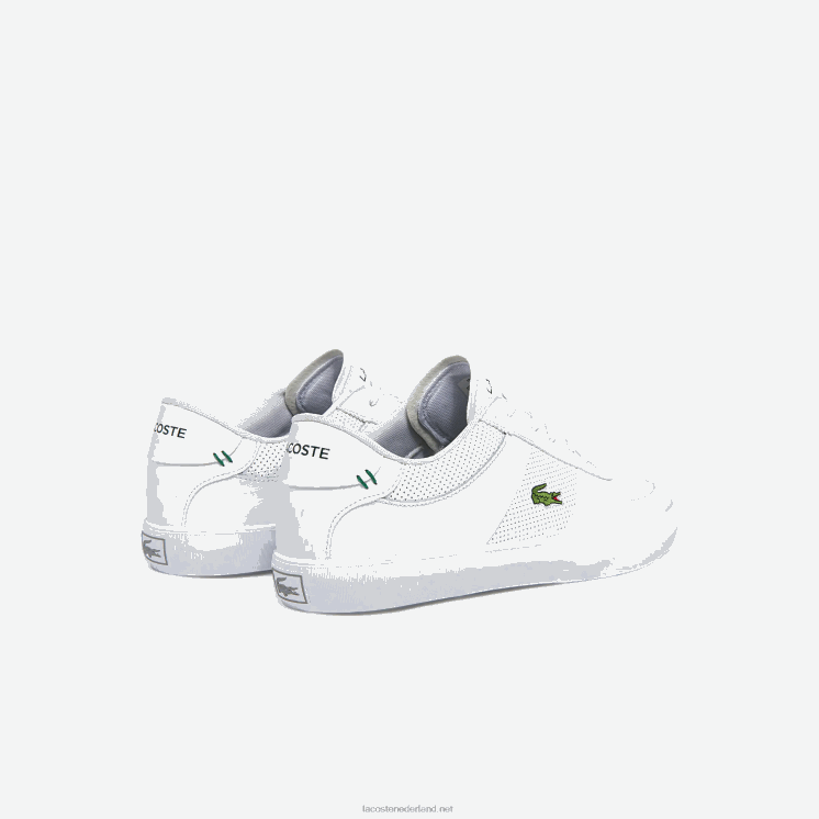Lacoste Court Master leren sneakers 0828H1913 wit 21g Heren