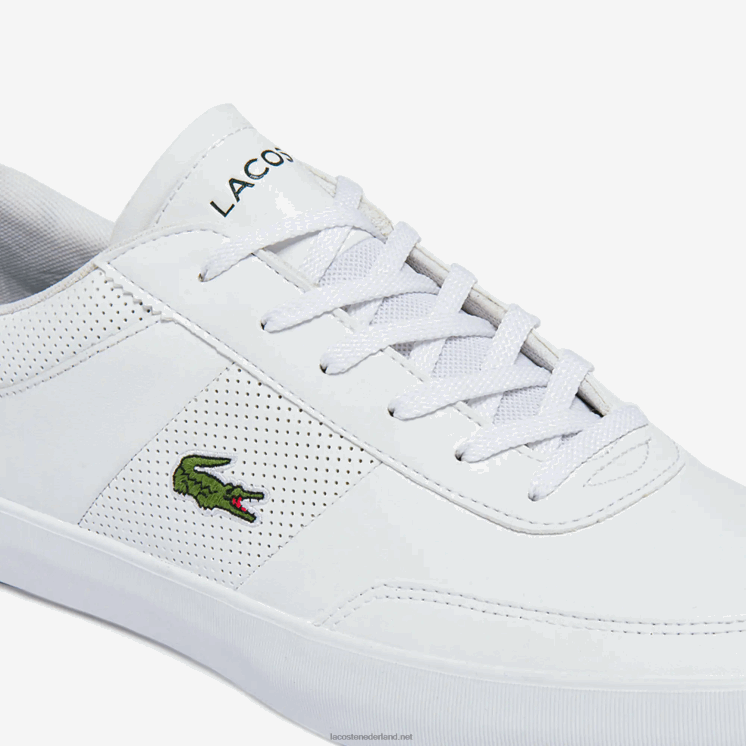 Lacoste Court Master leren sneakers 0828H1913 wit 21g Heren
