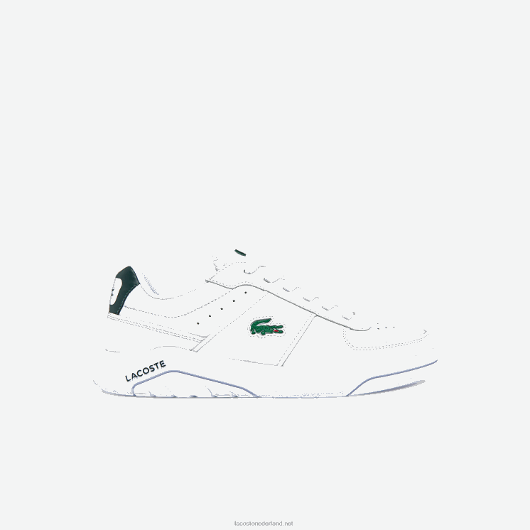 Lacoste Game Advance leren sneakers 0828H1916 wit & donkergroen 1r5 Heren