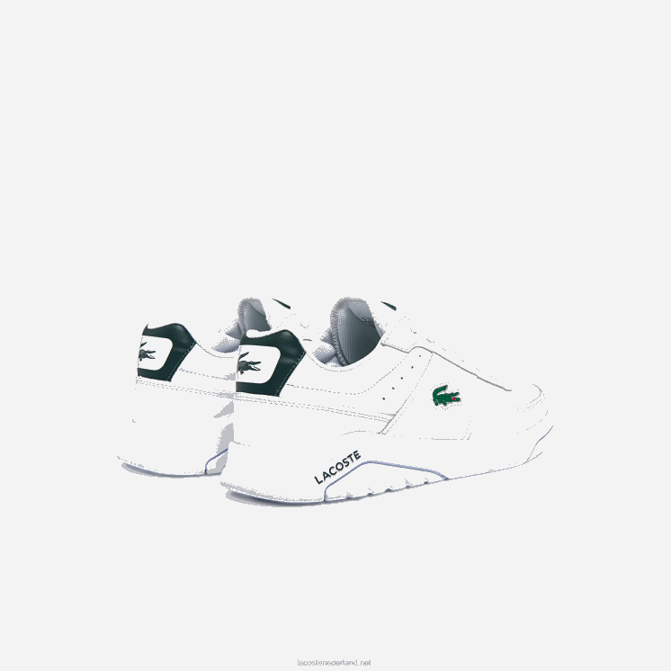 Lacoste Game Advance leren sneakers 0828H1916 wit & donkergroen 1r5 Heren