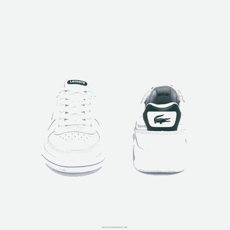 Lacoste Game Advance leren sneakers 0828H1916 wit & donkergroen 1r5 Heren