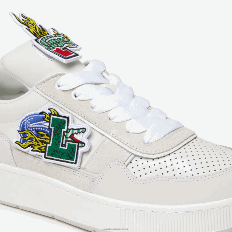 Lacoste ace clip leren sneakers 0828H1785 wit 21g Heren
