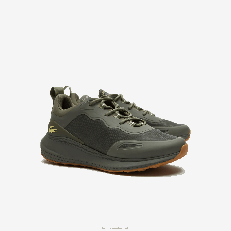 Lacoste actieve 4851 stoffen sneakers 0828H1886 donkergroen dg2 Heren