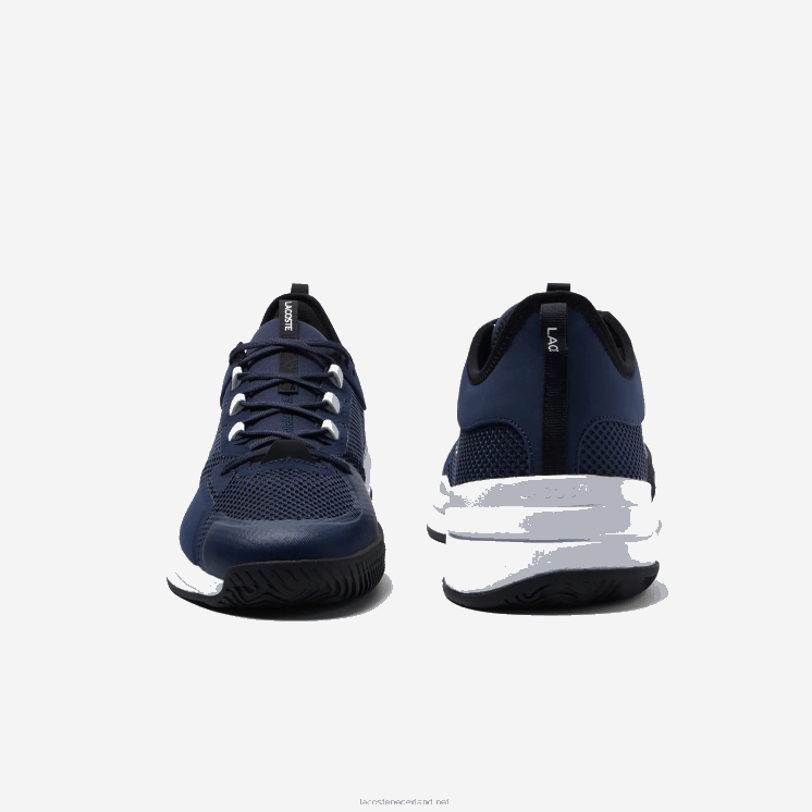 Lacoste ag-lt21 textiel tennisschoenen 0828H1904 marine & wit 092 Heren