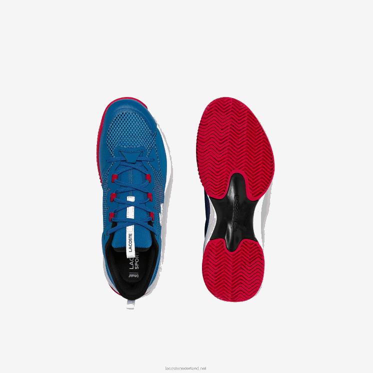 Lacoste ag-lt21 ultra textiel tennisschoenen 0828H1852 blauw wit 221 Heren